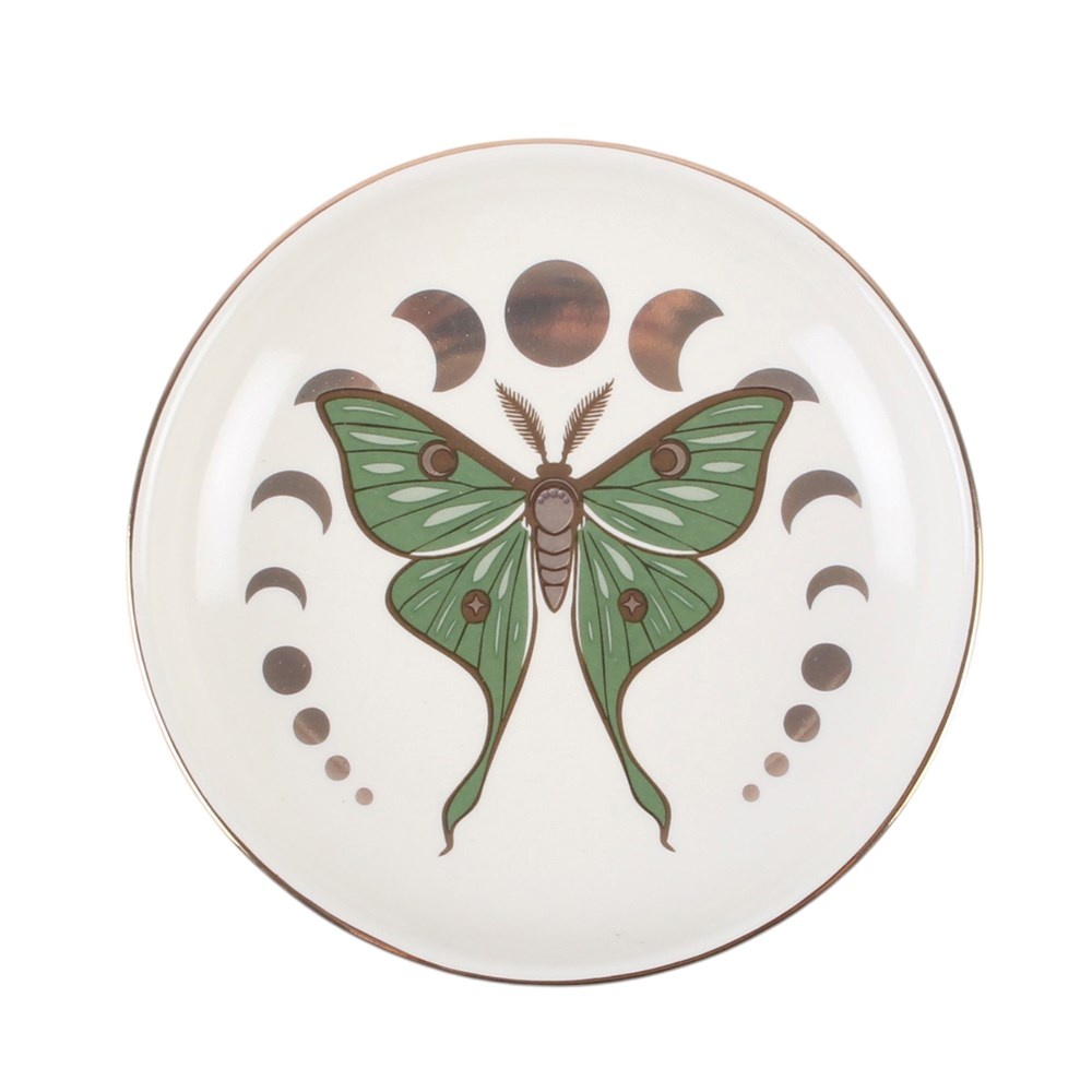 Something Different - Moonphase Moth Trinket dish - Multicolours